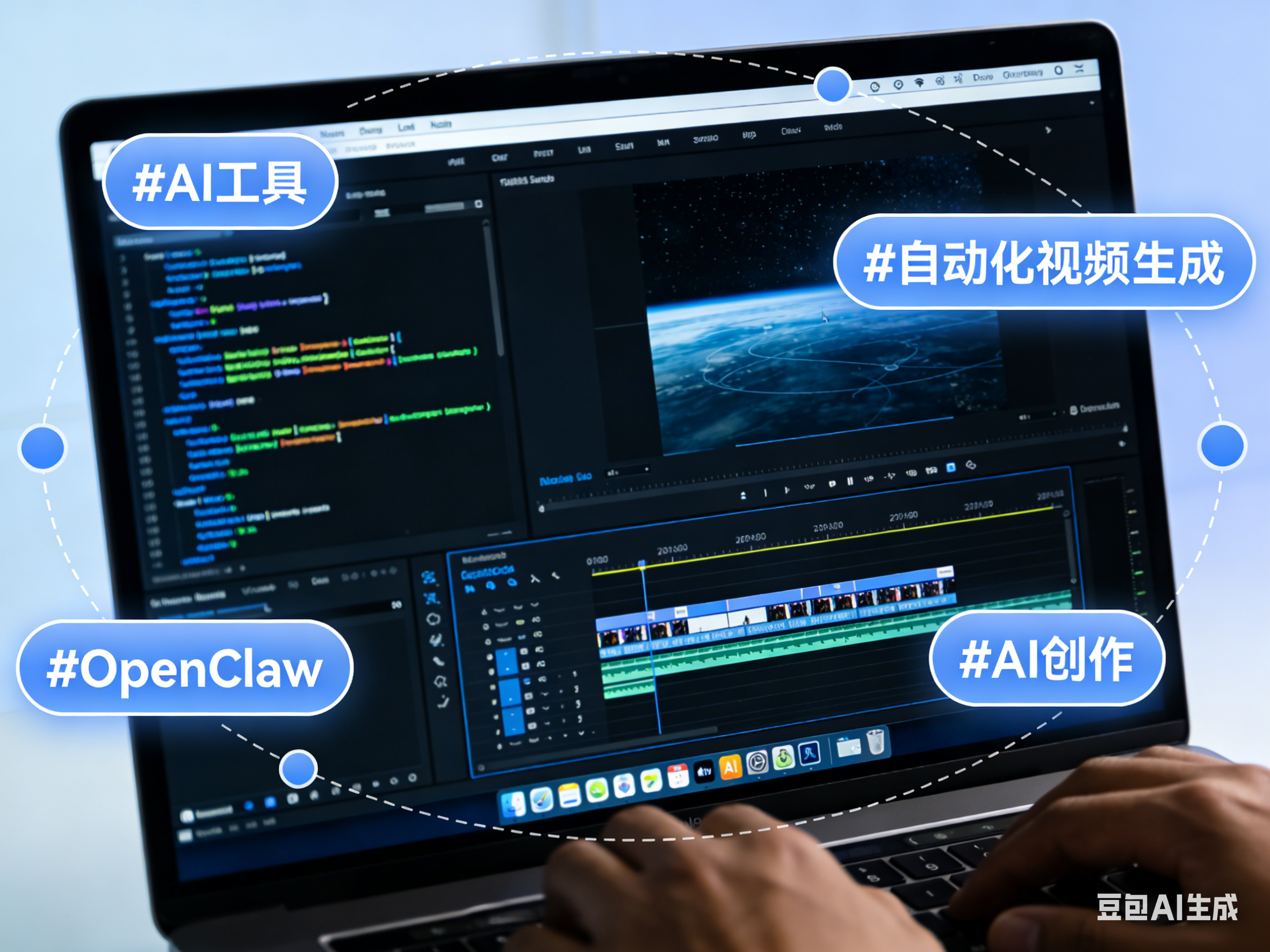 一键自动化生成视频！OpenClaw+DeepSeek+Seedance 2.0 Fast 全链路教程